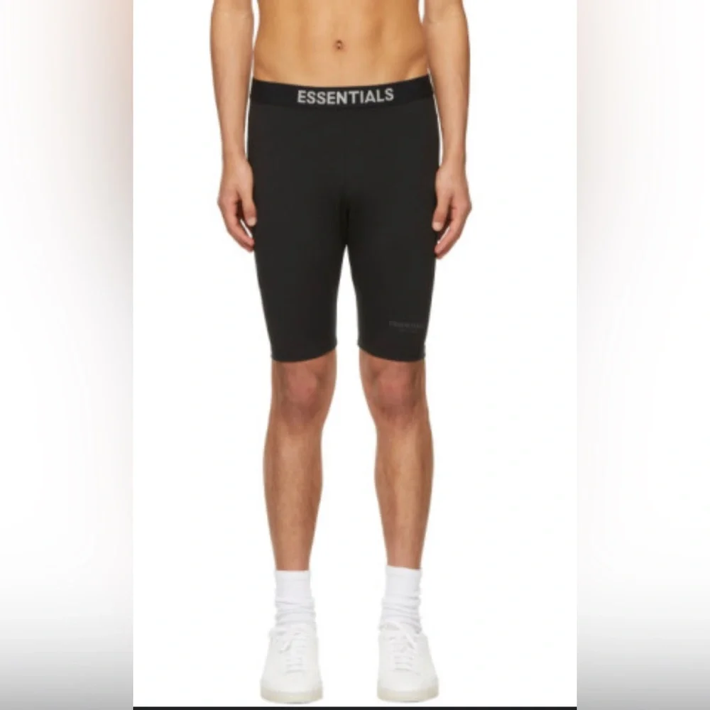 Fear of God‎ Essentials Men's Biker Bicycle Shorts Black New S